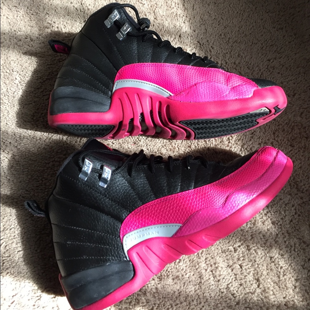 Deadly Pink Jordan 12s